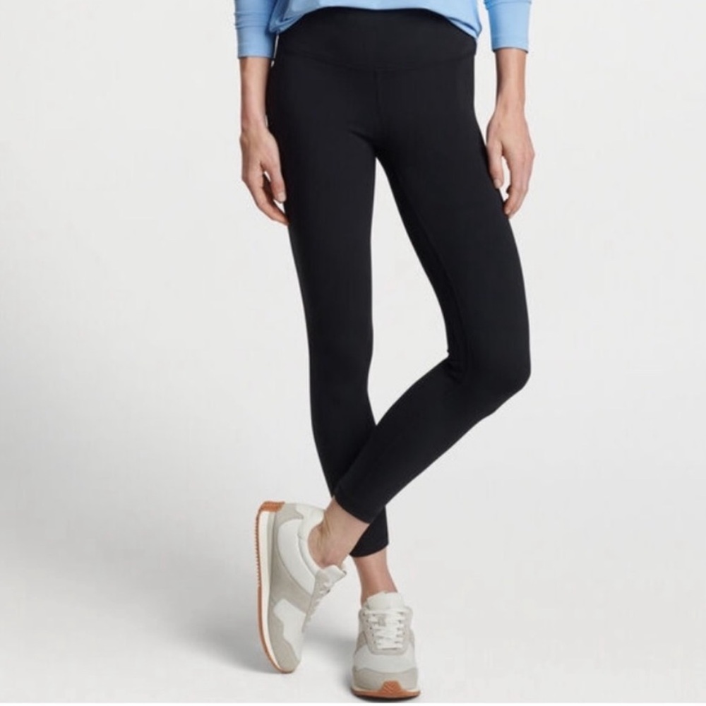 Peter Millar Performance 7/8 Legging Black NWT Size Small